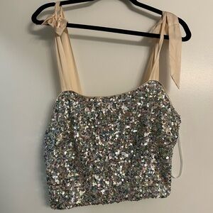 Lulus Sparkle Top